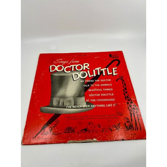Walt Disney Songs from Doctor Dolittle 1967 Camarata Mike Sammes Singers - Picture 1 of 3